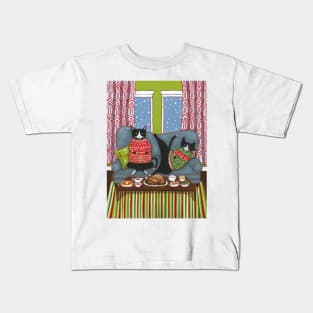 Holiday Couch Potatoes Kids T-Shirt